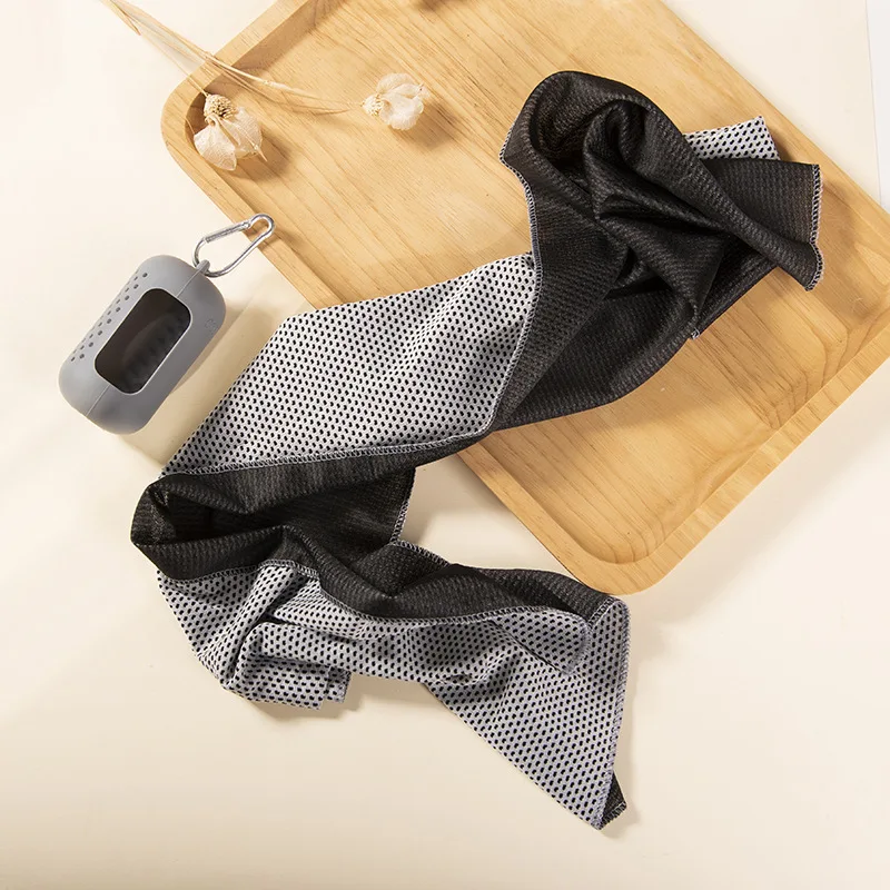 Toalla refrescante deportiva de microfibra para exteriores: secado rápido, absorbe el sudor para fitness, acampada y alivio del frío - imagen 4