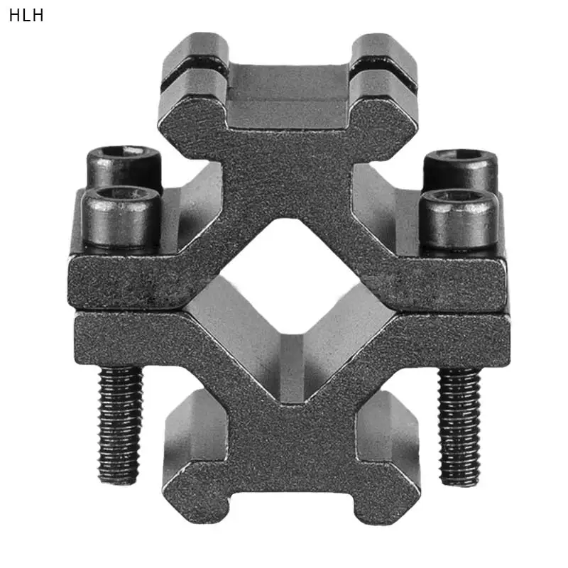 Linterna de bicicleta ajustable, Clip de riel de Metal Universal, soporte táctico de riel láser, Vector Optics, Ar15 - imagen 5