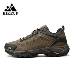 Botas trekking HIKEUP cuero hombre – Senderismo montaña