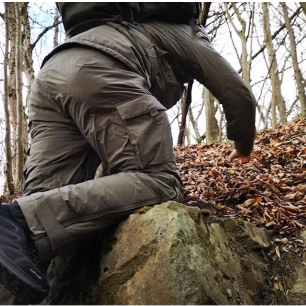 Pantalones térmicos de combate multibolsillos al aire libre de ataque de entrenamiento de caza táctico - imagen 4