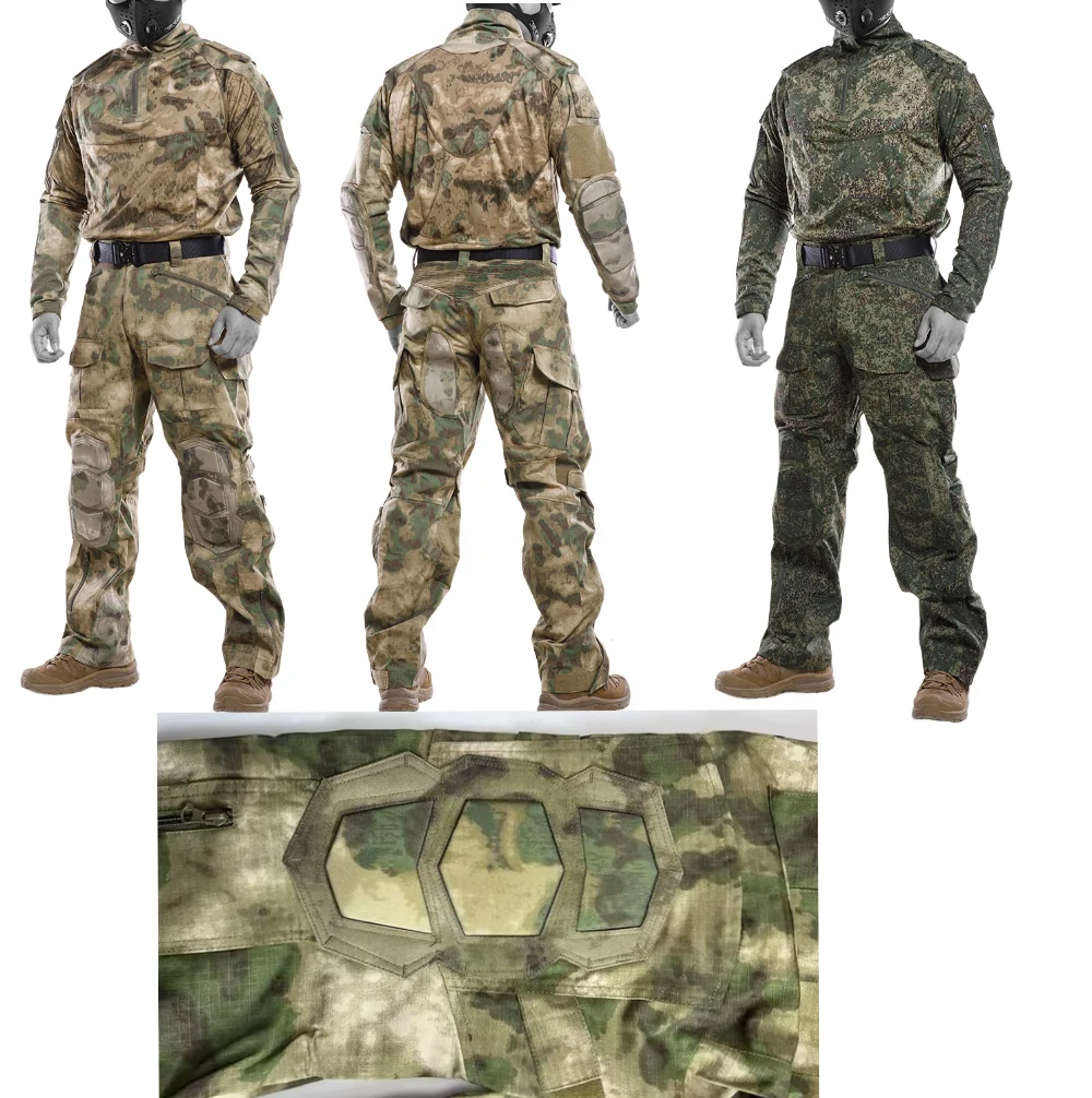 Conjunto de traje de rana con armadura táctica para caza, Airsoft SSO, MC EMR FG, ropa de camuflaje de carey, conjunto de entrenamiento