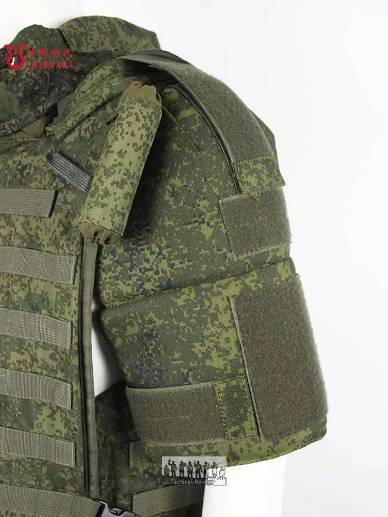 Chaleco táctico de guerrero ruso, kit de actualización de protección, protección de hombros y cuello, chaleco antibalas 6b - imagen 5