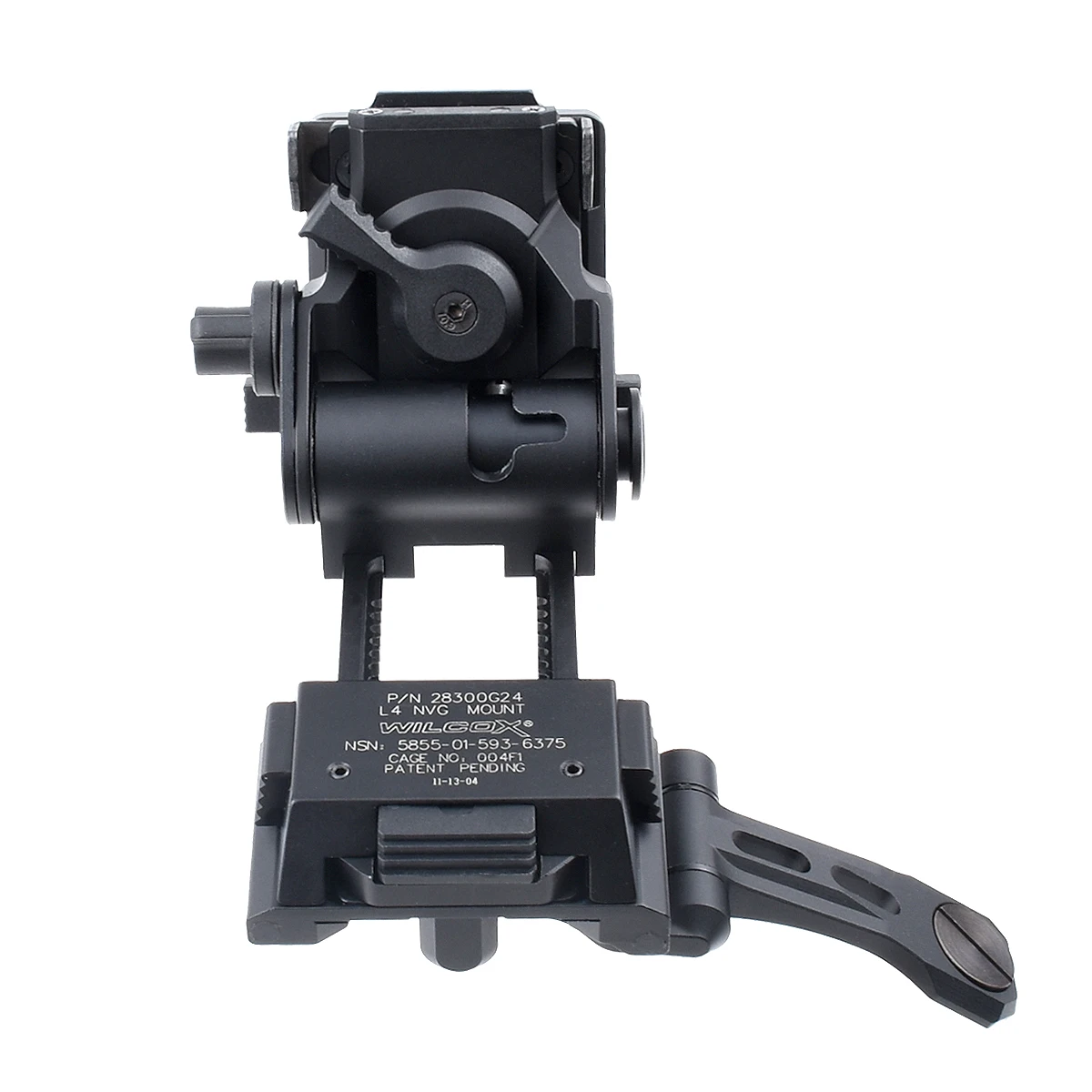MAX14 PVS14 J-arm NVG Mount Wilcox Metal L4G24 L4 G24 NVG Mount para AN/PVS-14 Tanto NVG nuevo soporte de visión nocturna - imagen 4