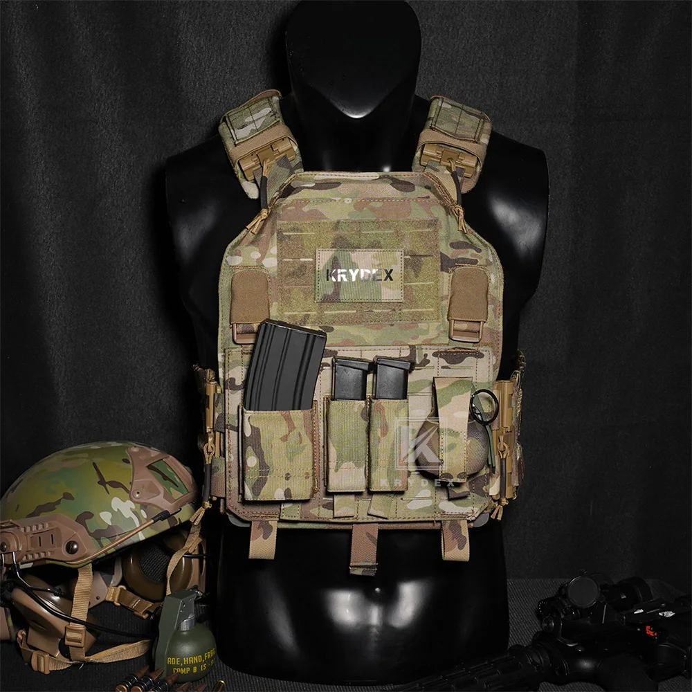 KRYDEX Bolsa táctica MOLLE elástica para granada Frag riñonera - imagen 5