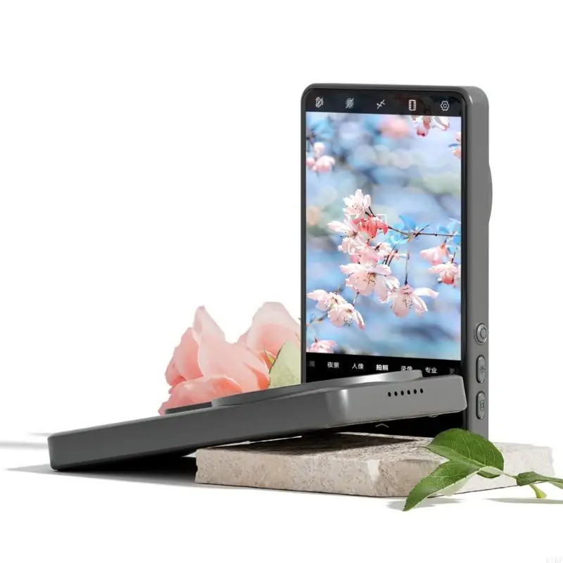 Pantalla monitor con conexión inalámbrica del altavoz enchufe 3.5 mm Use cámara trasera del teléfono K1KF - imagen 2
