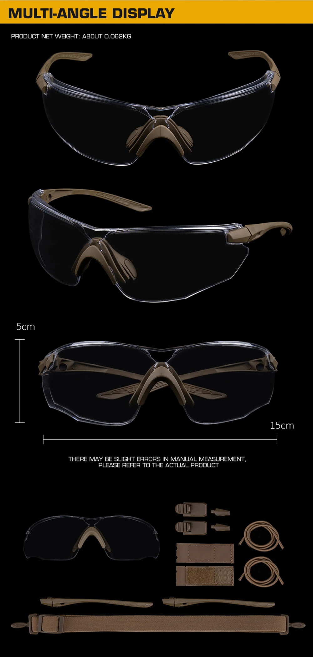 Gafas laterales