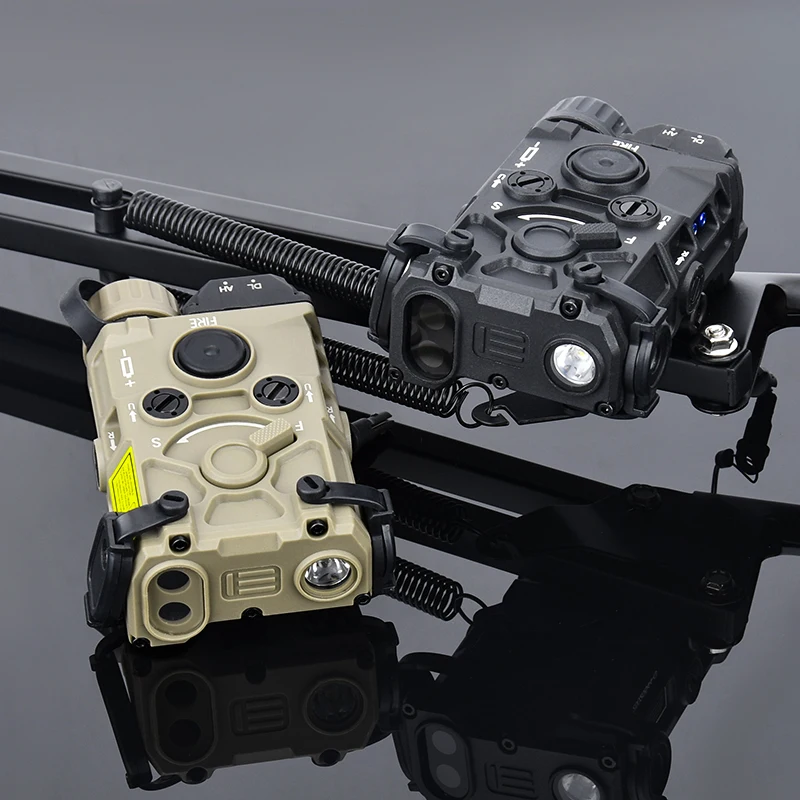 WADSN-linterna láser táctica OGL, rojo, verde, azul, IR, caja de batería de plástico de nailon, lámpara de caza Airsoft con rayos infrarrojos, compatible con riel de 20mm - imagen 5