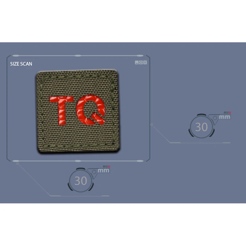 Sujetadores de gancho para insignia, accesorios tácticos, indicador de torniquete - imagen 3