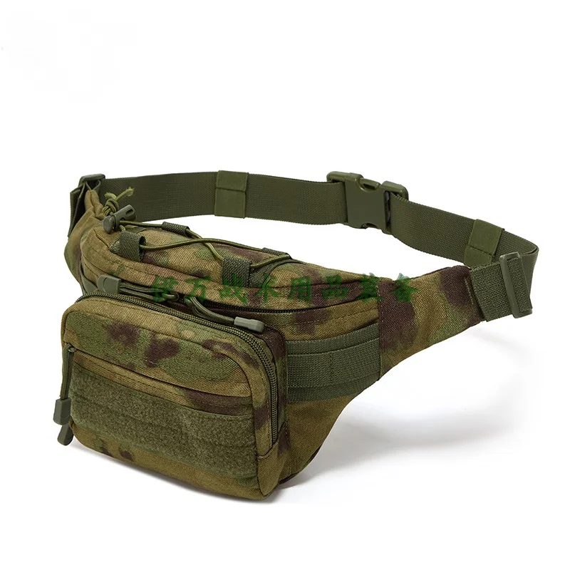 Riñonera multifuncional 1000D impermeable Fg Green Ruins camuflaje al aire libre Camping bicicleta Maratón - imagen 2