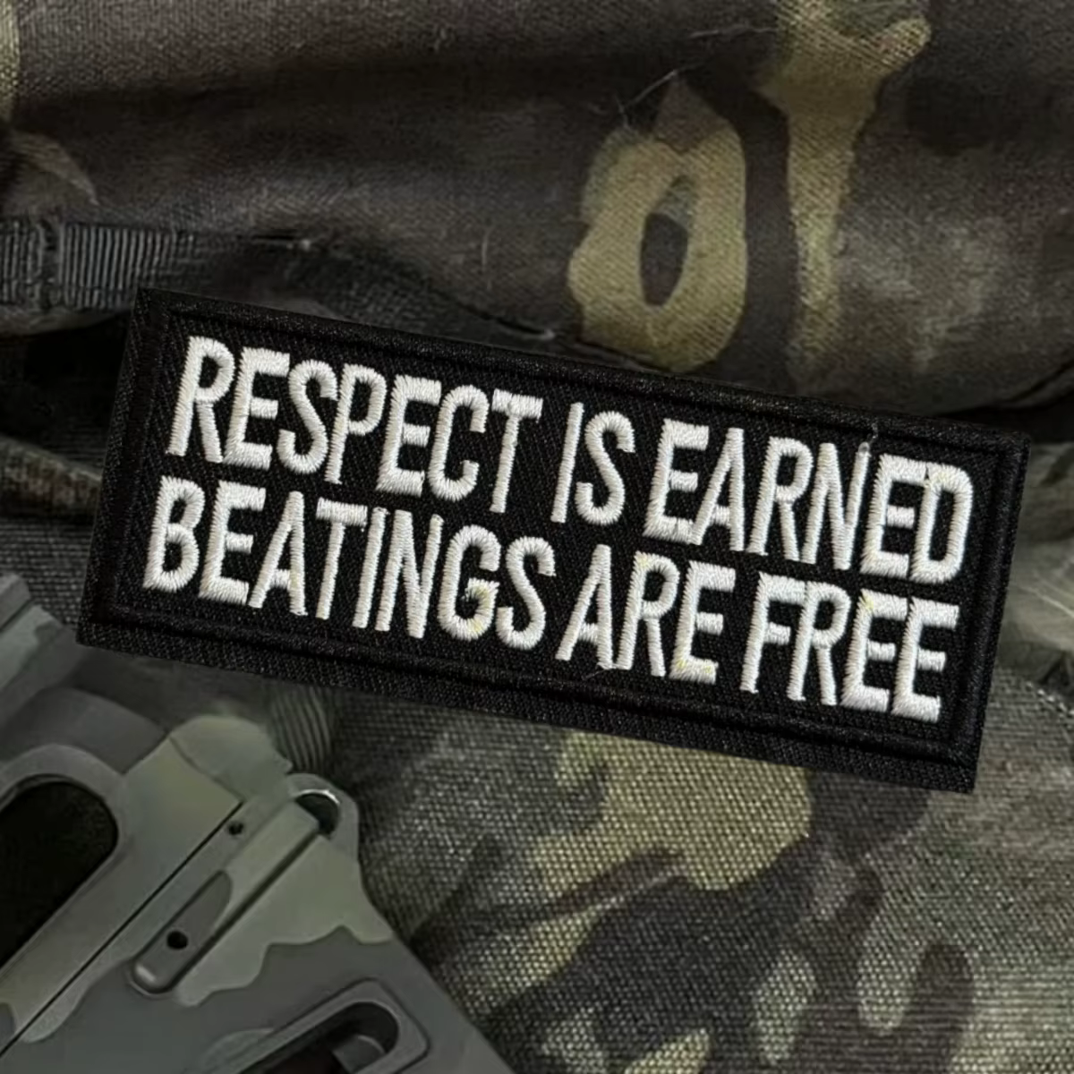 Parche táctico bordado militar con gancho y bucle para ropa y mochilas - imagen 5