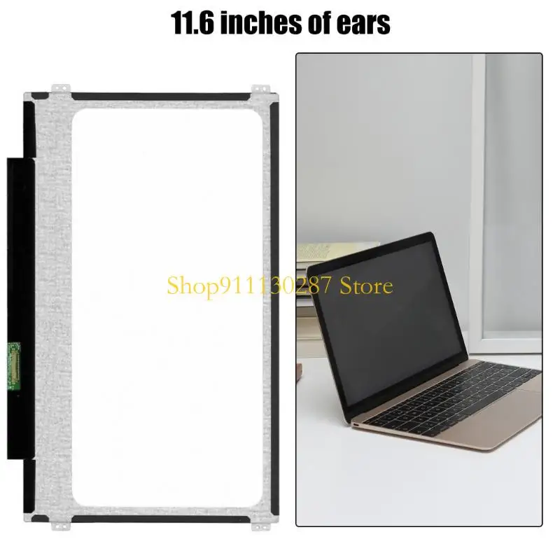 J1HC 11.6 pulgadas Pantalla pantalla LCD Reemplazo panel 1366x768 Pantalla, conectores EDP 30 pines para NT1166WHM-N21 - imagen 5