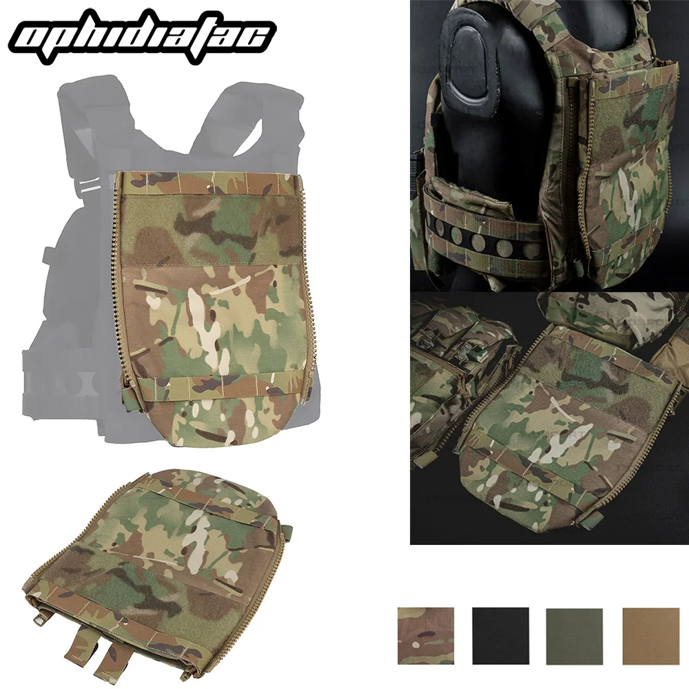 OPHIDIANTAC PC bolsa de agua placa trasera combinación múltiple modo de expansión chaleco panel trasero bolsa de agua de gran capacidad bolsa de almacenamiento ves