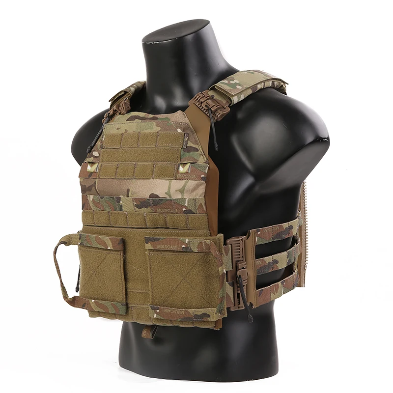 Emersongear portador de placa de salto de liberación rápida 2,0 chaleco táctico senderismo caza combate Molle Airsoft Nylon al aire libre - imagen 3