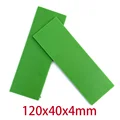 2pc green 120x40x4mm