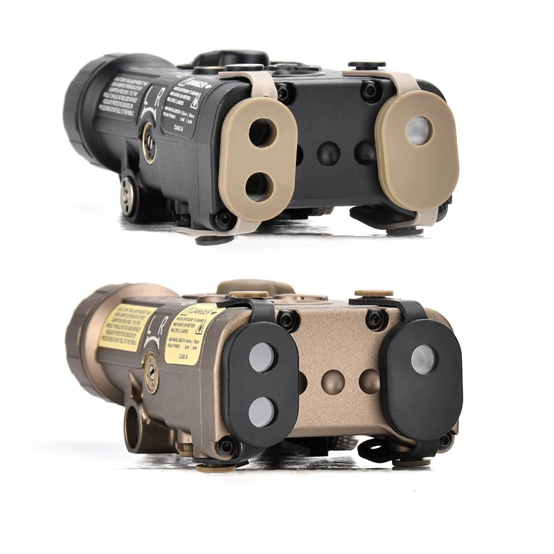 WADSN linterna táctica luz de explorador rojo/verde NGAL láser Nylon plástico NGAL cubierta protectora uso al aire libre - imagen 3