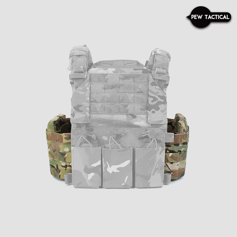 Portaplacas táctico PEW TUBOS MOLLE Cummerbund Airsoft VT06 - imagen 3