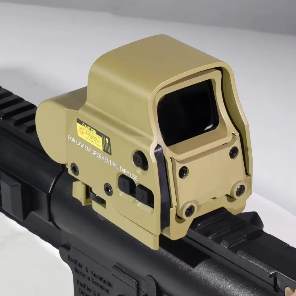 E * t * ch 553 558 miras holográficas de punto rojo verde caza Airsoft colimador ajuste táctico montaje en riel de 20mm con marcado completo - imagen 4