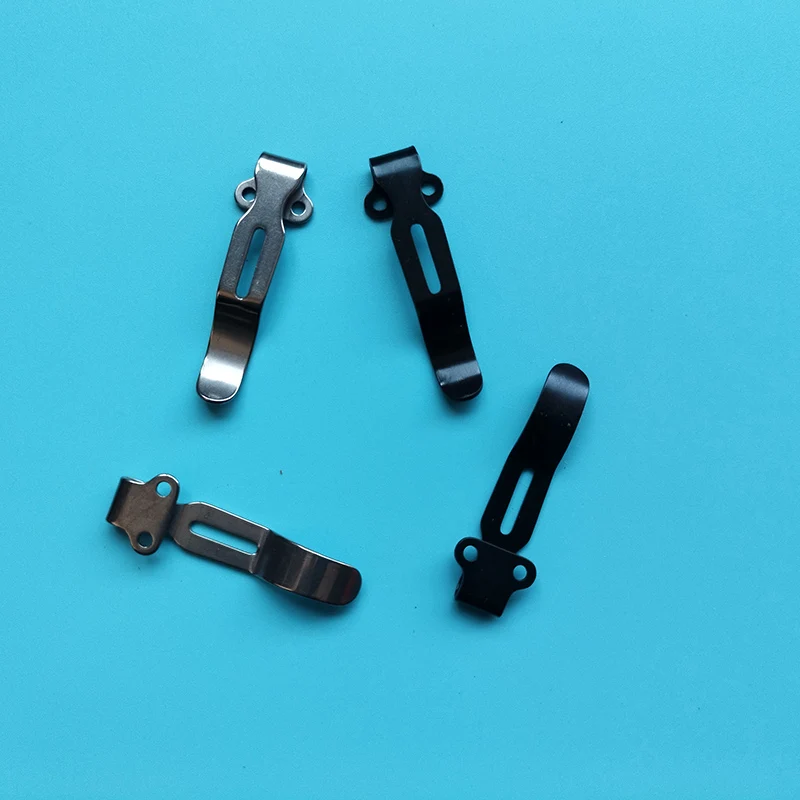 Clip de bolsillo de titanio para cuchillo negro Stonewash, 2 colores, para Benchmade Griptillian 551 Bugout 535 Barrage Emerson CQC Zero Tollerance - imagen 3