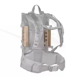 Mochila táctica 3D con suspensión y almohadillas BVS desmontables