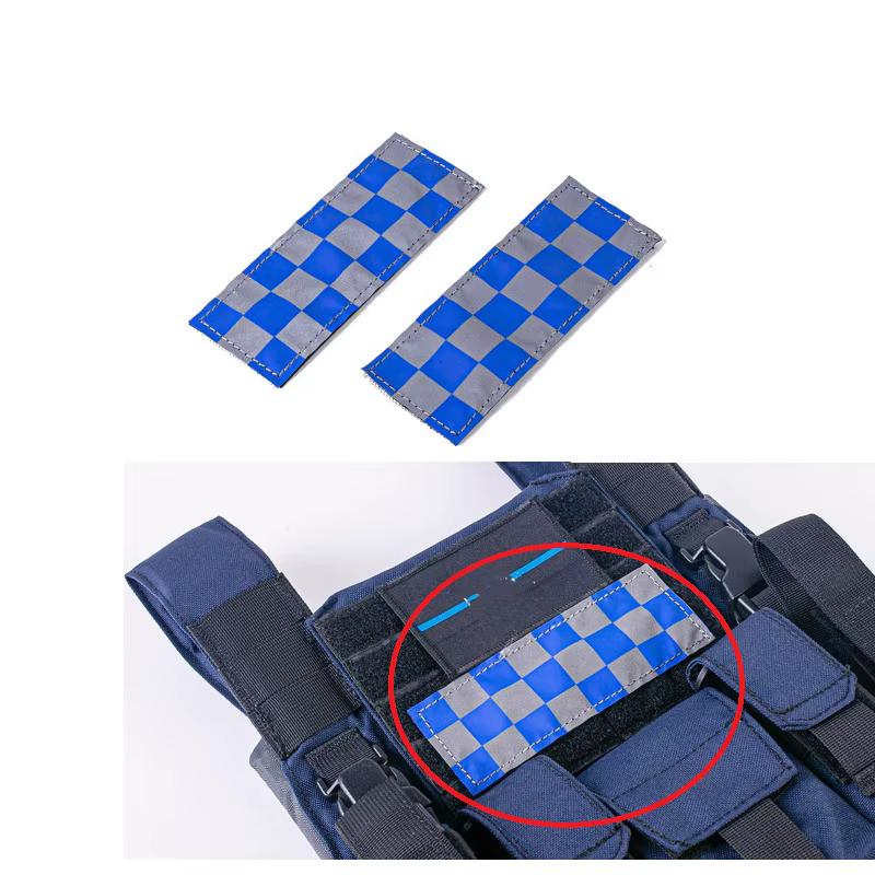 Parche reflectante velcro para chaleco táctico exterior - imagen 4