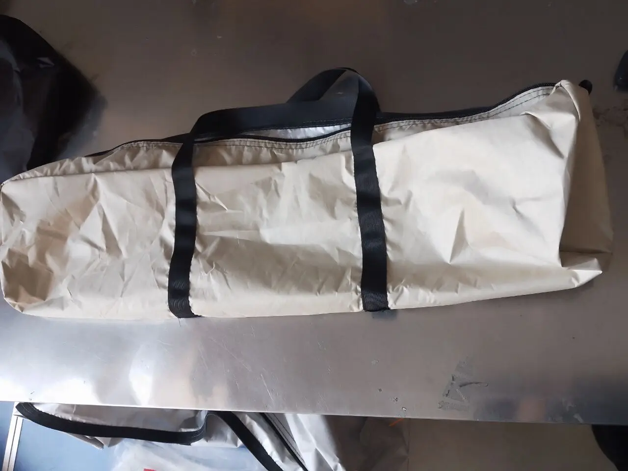 Bolso de mano de 68x14x14cm con cremallera y correa de mano para tienda, lona, toldo, toldo, senderismo, equipo de Camping, bolsa de almacenamiento para carro - imagen 2