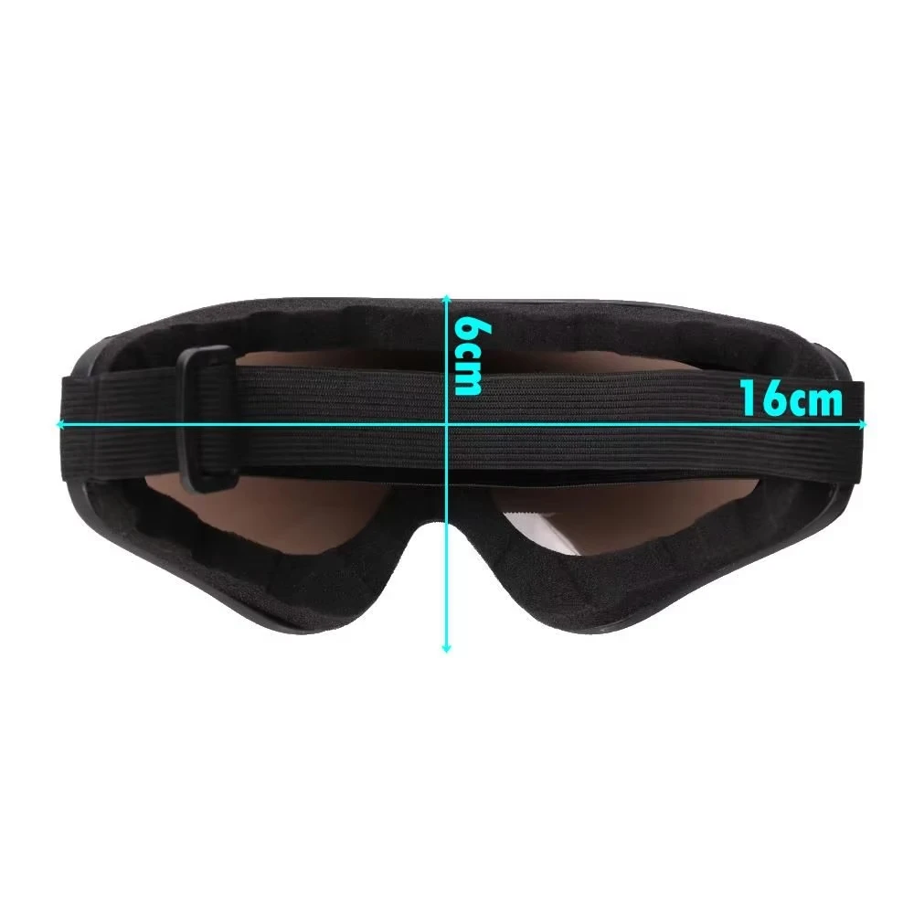 DIZETION Gafas tácticas antiviento antipolvo para esquí y ciclismo - imagen 5