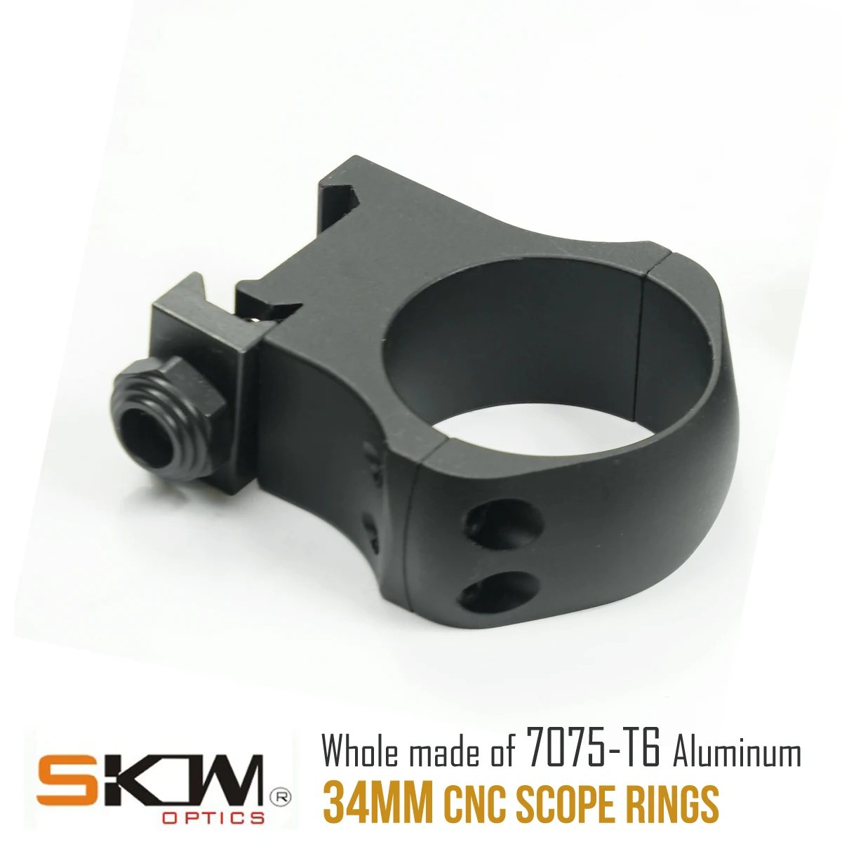 SKWGEAR-mira telescópica de 34mm, accesorio táctico medio de alta resistencia, montaje 7075-T6, Picatinny - imagen 5