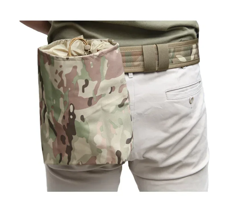 Bolsa táctica Molle, bolsa para revistas, Paintba, plegable para exteriores, bolsa Mag de recuperación de balas, equipo de caza - imagen 4