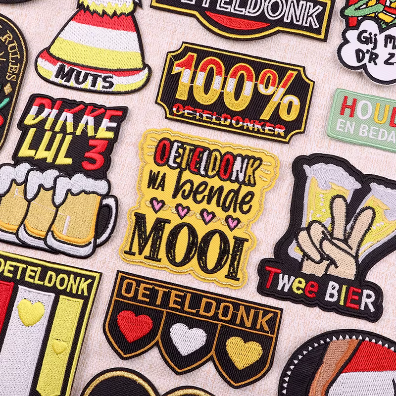 Parche termoadhesivo carnaval Oeteldonk – Insignia festiva holandesa - imagen 4