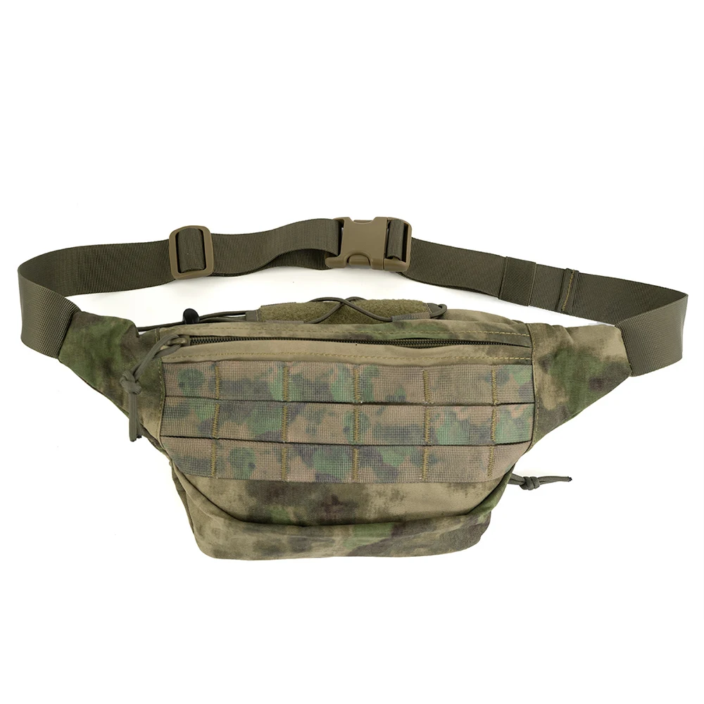 Mochila triangular para deportes al aire libre, riñonera de viaje para montar, montañismo, correr, bolsa de pecho, TC0089-RG Ranger Green - imagen 5