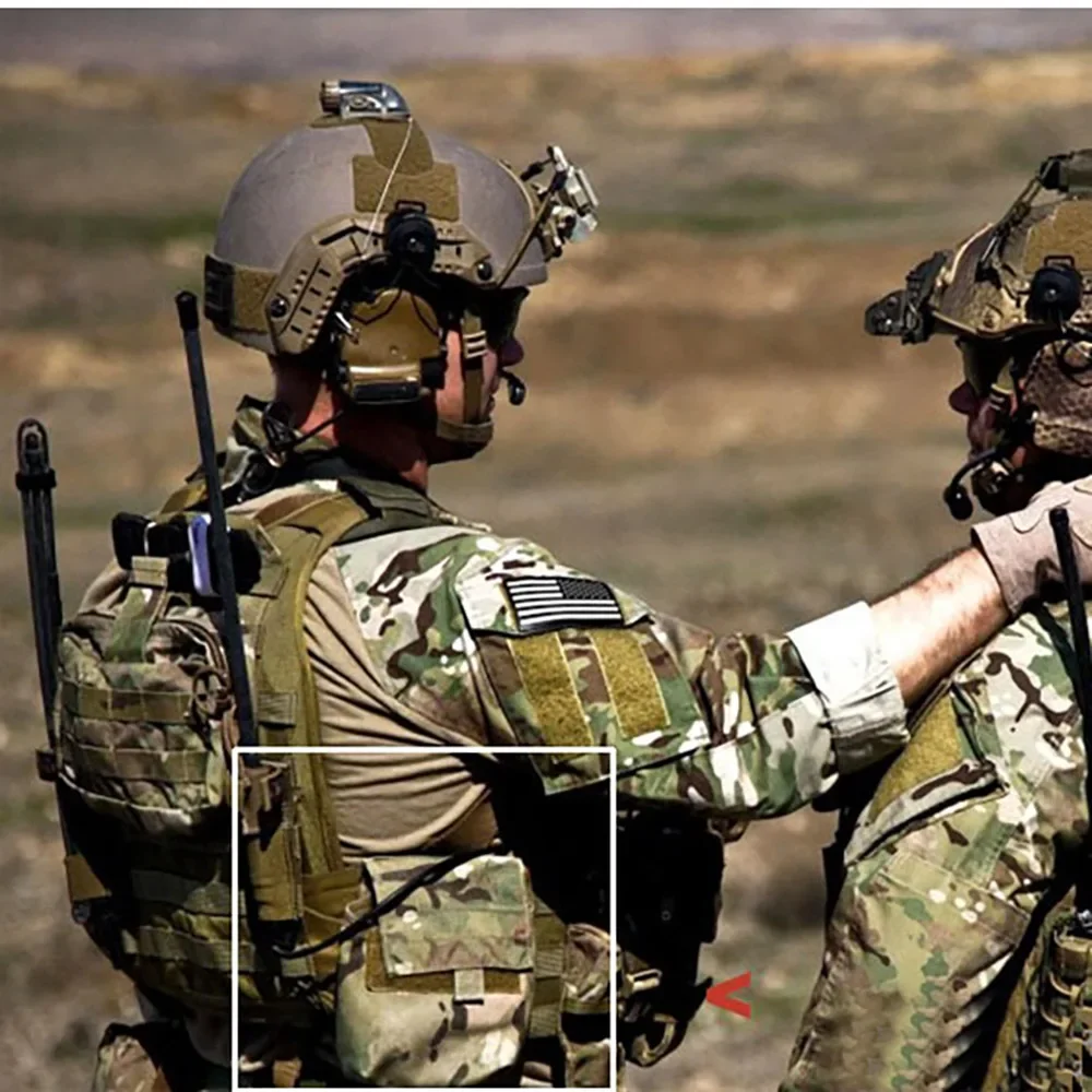 500D Allied Industries 100RD Bolsa Chaleco táctico Molle Bolsa de almacenamiento - imagen 5