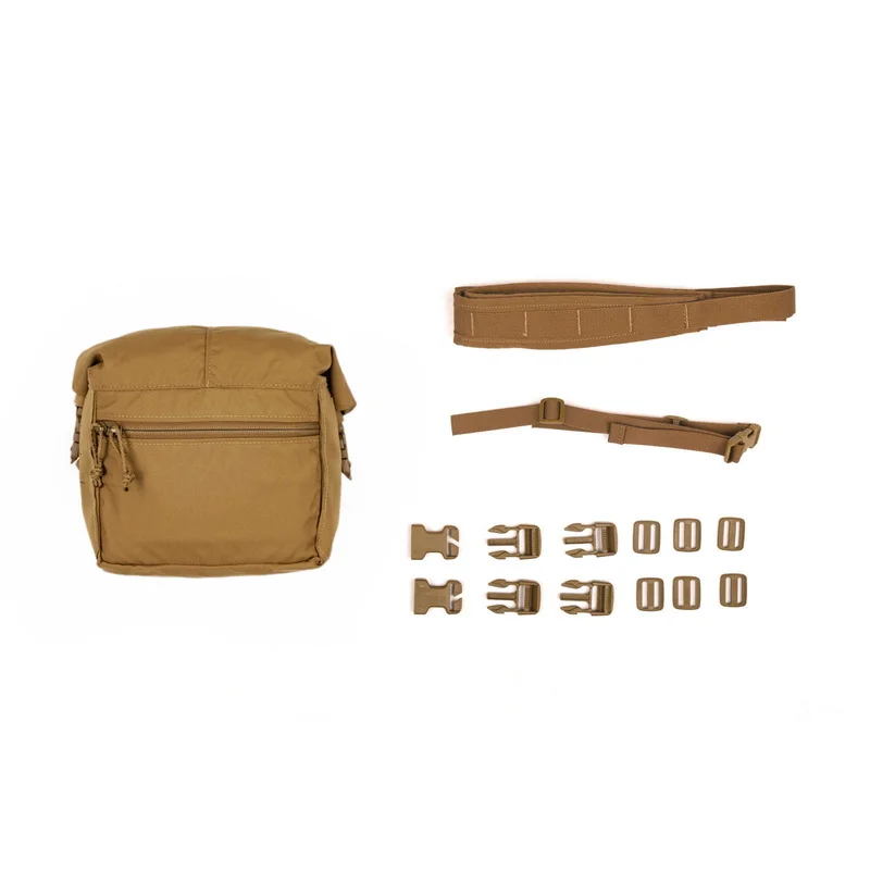 Paquete de trasero táctico para sistema de expansión LBV - Equipo para exteriores dedicado con plataforma de pecho de 34 A