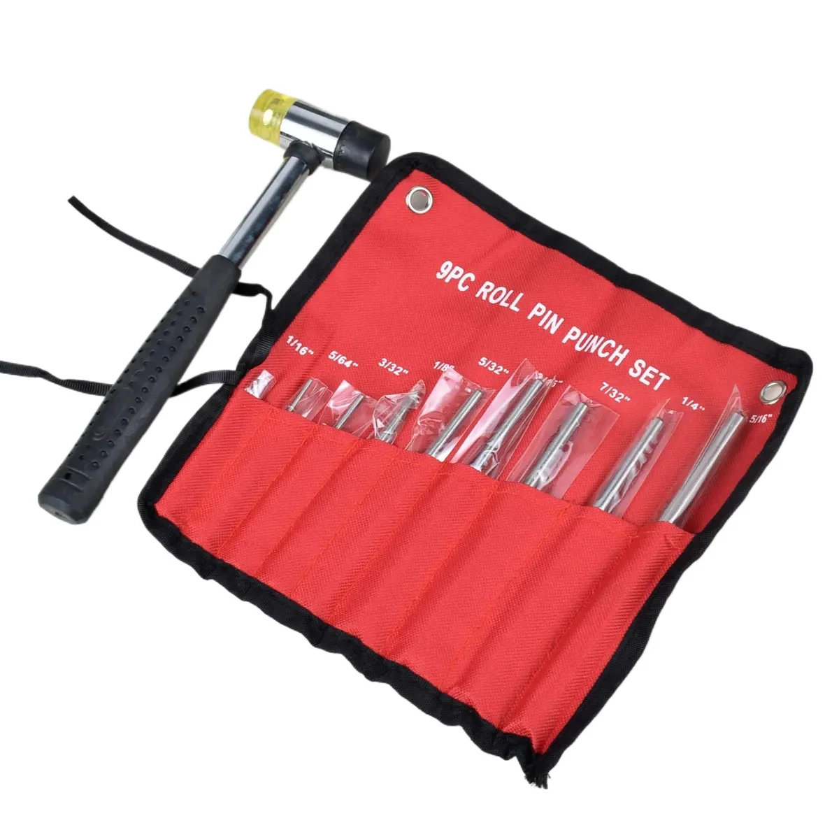 Herramientas de perforación de Pin removedor táctico, aparejos para punzones AR15 M4 M16, pistola moleteadora, accesorios de caza + martillo - imagen 2