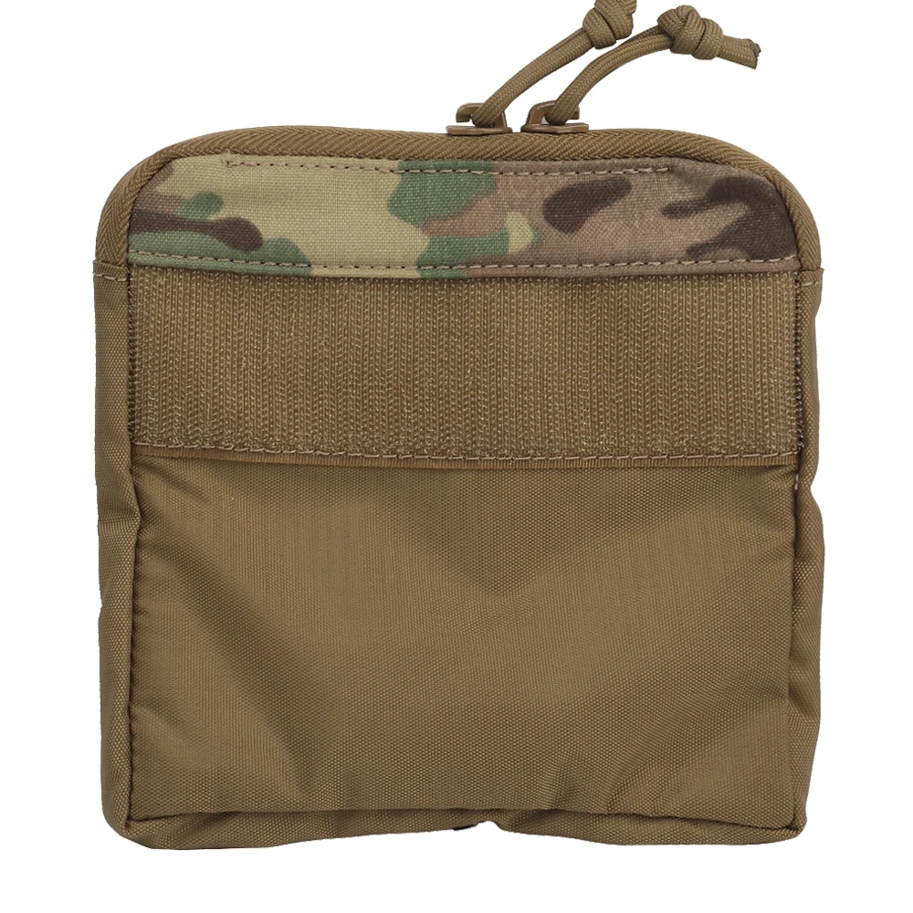 DOPE-inserto de canguro con solapa frontal, soporte de parche mágico de medio bolsillo para portador de placa FCPC V5, accesorios para chaleco Airsoft de combate y caza - imagen 2