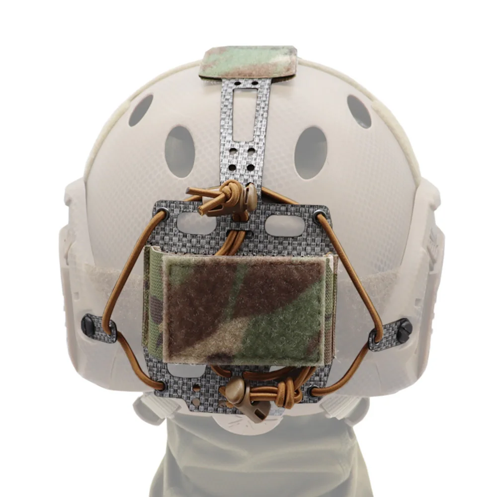 Estuche de batería para casco táctico PVS31, sistema de retención de casco rápido, caja de batería de PVS-31 ajustable, bolsa de almacenamiento - imagen 2