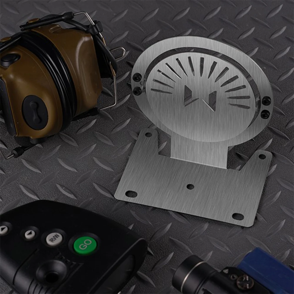 Objetivos de Plinking con volteo de acero for Airsoft, for Rifle de aire con bola de arcilla y tirachinas de agua Canon, objetivo giratorio de práctica de entrenamiento multiusos - imagen 2