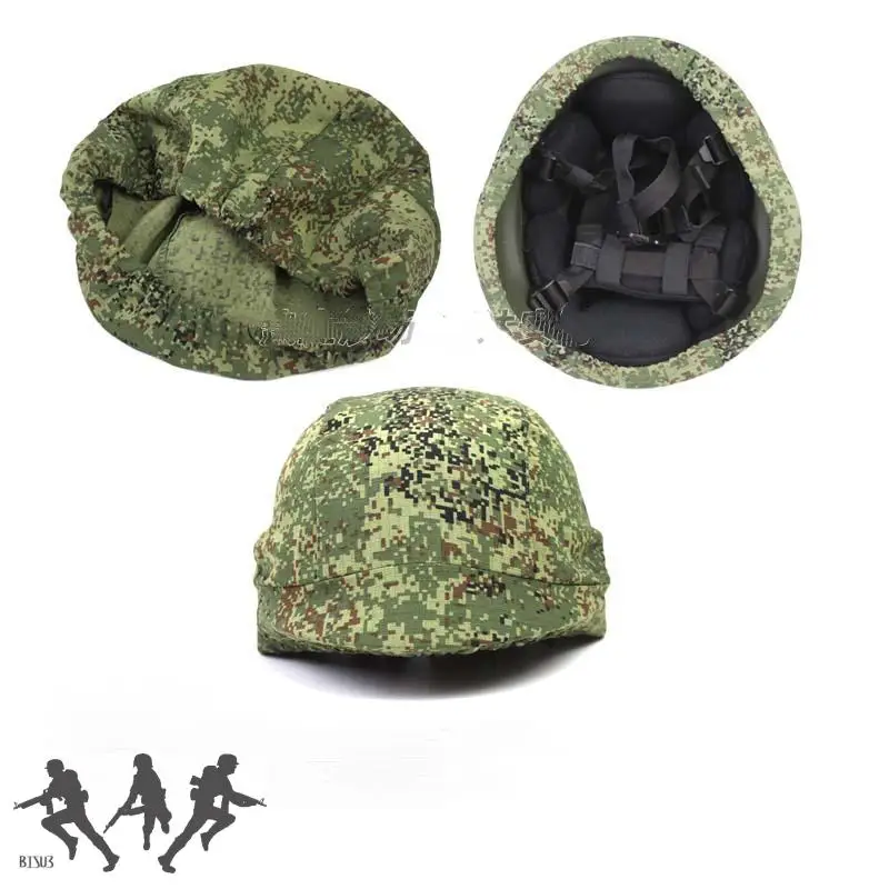 Casco de combate EMR M88 para hombre pequeño, Protector de tela elástica, color verde, Ruso - imagen 2