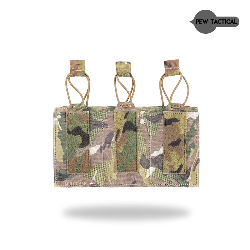 PEW TACTICAL SS Molle Stretch Triple bolsa para revistas multiusos 556 Mag bolsa kit de herramientas porta revistas - imagen 5