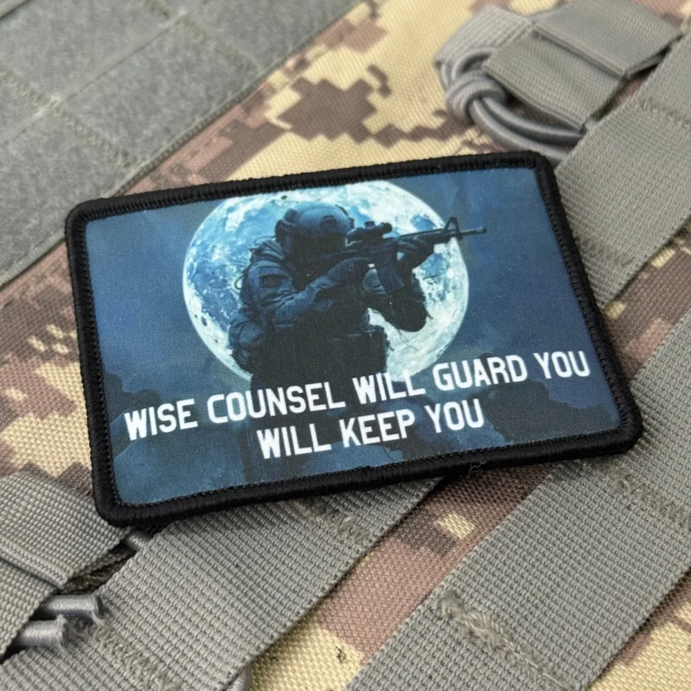 Chevron te continá parche táctico moral militar parches de gancho y bucle impresos personalizados para ropa pegatina de mochila del ejército - imagen 5