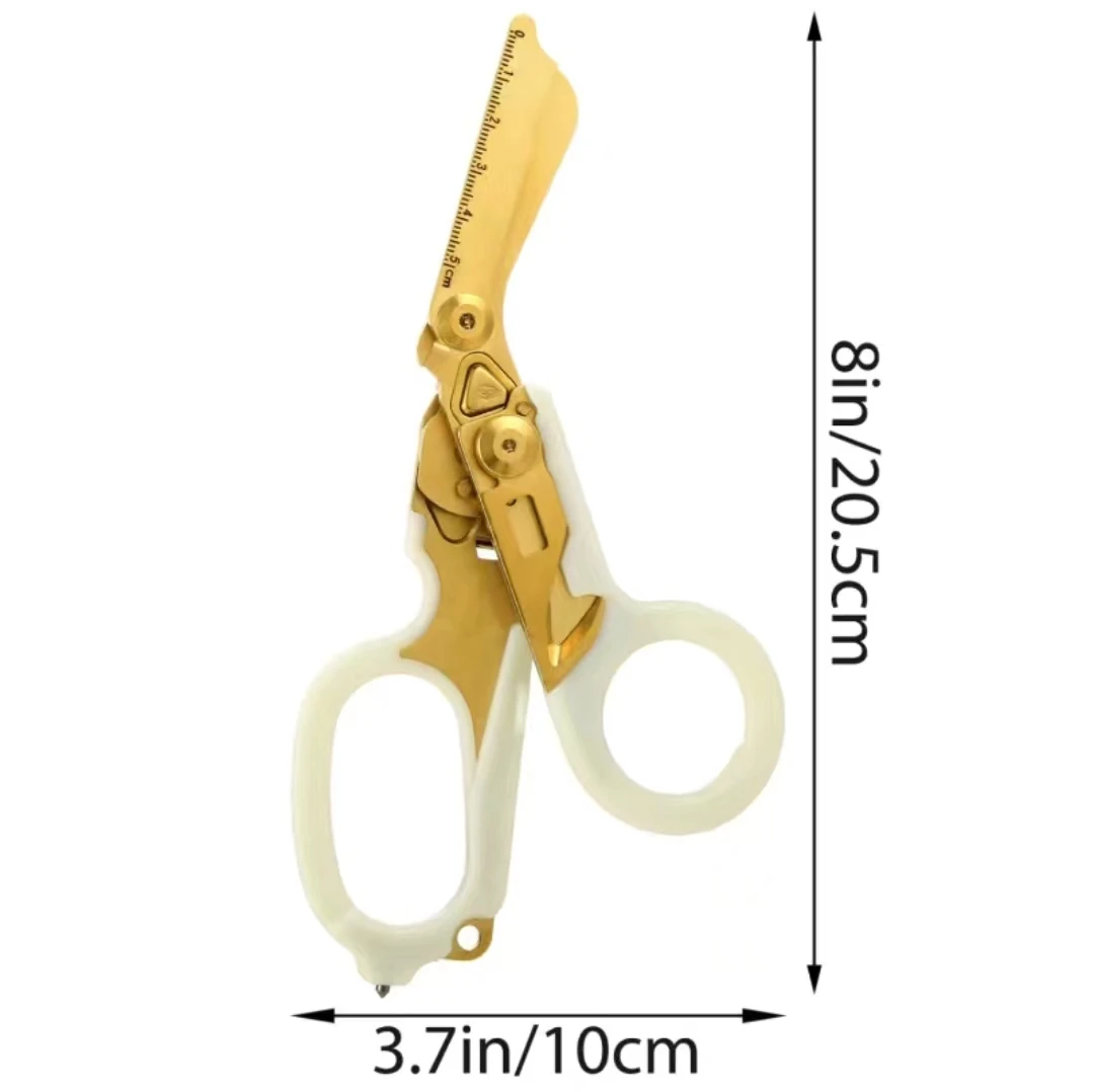 Tijeras tácticas multifunción para Leatherman Raptors, tijeras plegables expertas de primeros auxilios, herramienta de supervivencia al aire libre, dispositivo combinado - imagen 3