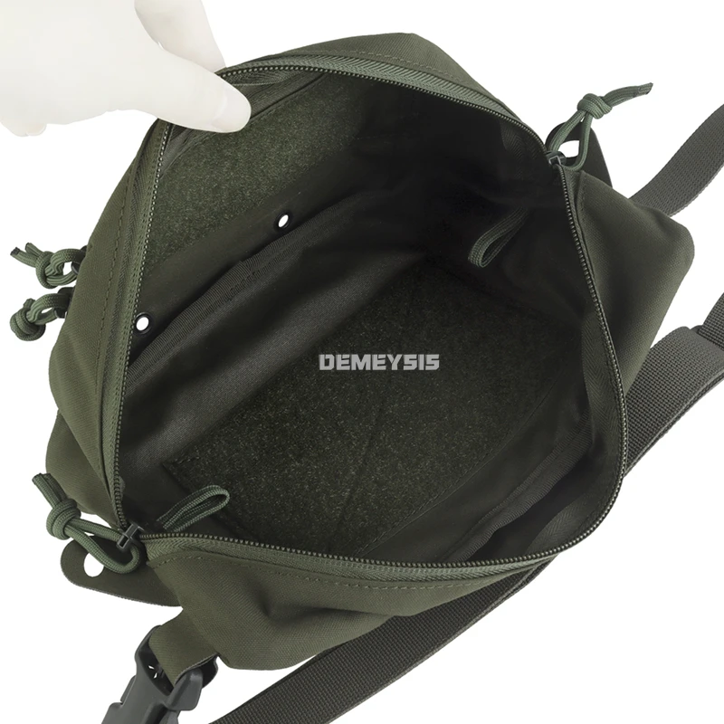 Riñonera táctica de nailon, gran capacidad, caza, escalada, Camping, deportes, bolsas de pecho, accesorios de herramientas al aire libre, riñonera - imagen 4