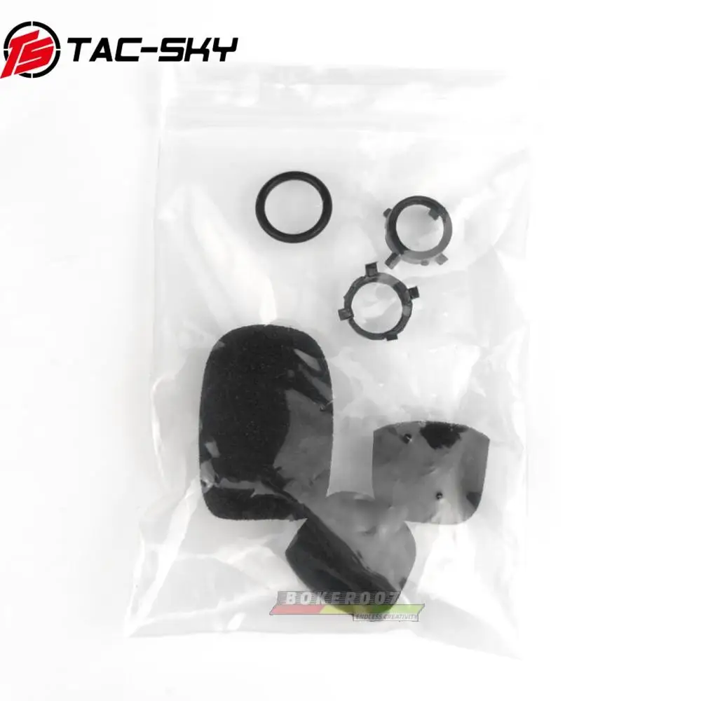 Tac-sky Comtac III C3 C2 captación Cancelación de ruido auriculares tácticos micrófono esponja accesorios de repuesto - imagen 5