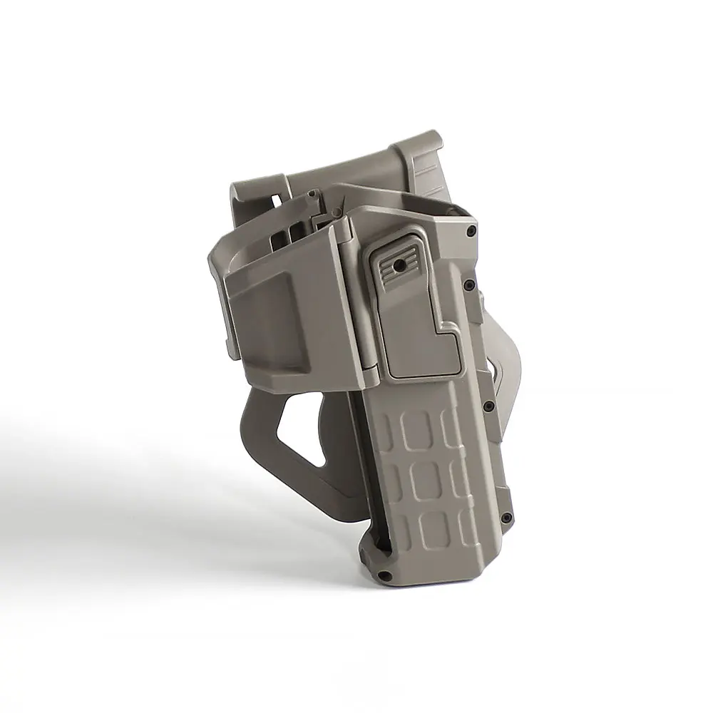 Wea-pon-funda para linterna, adaptador, fundas tácticas de caza con luz montada, accesorios para cinturón de mano derecha - imagen 5