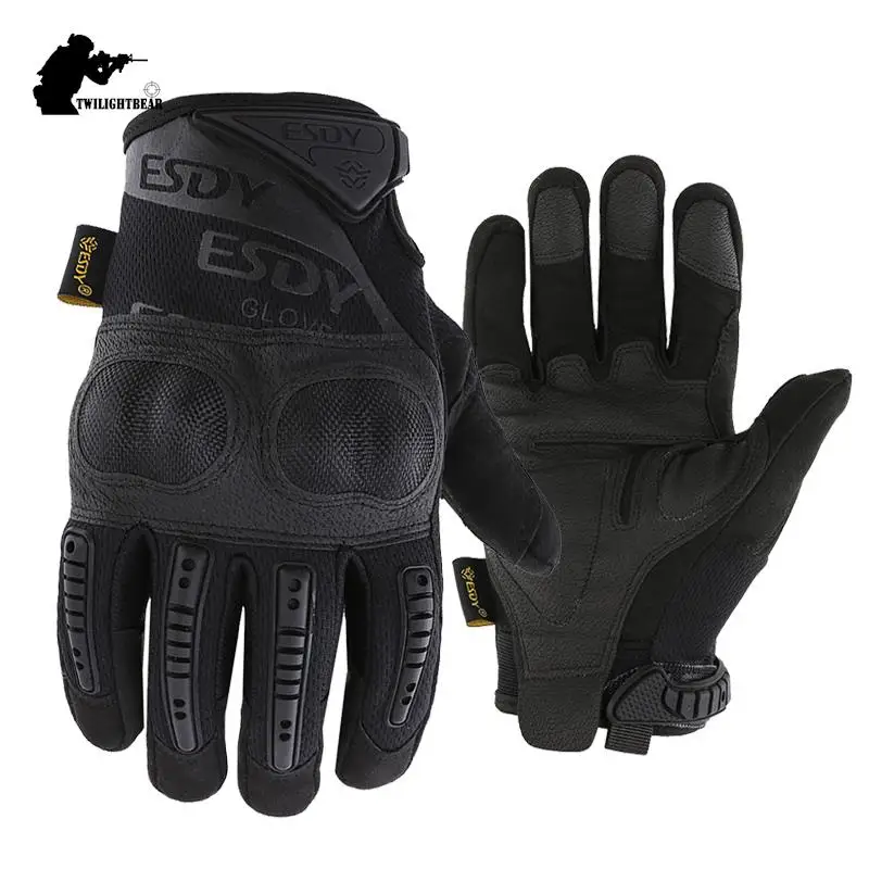 Guantes tácticos Airsoft Seal fibra protectora resistentes al desgaste