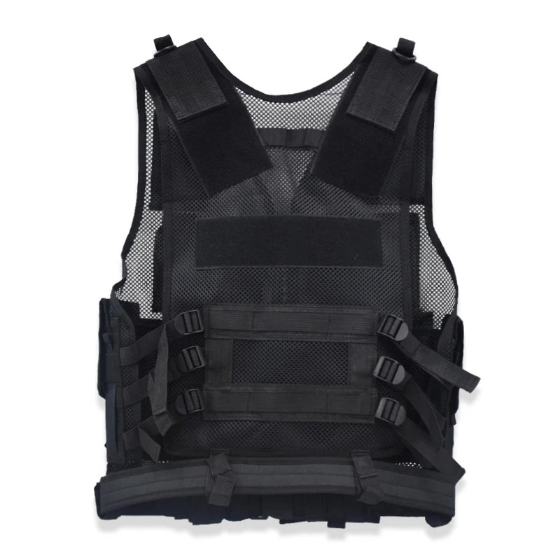 Chaleco armado de equipo militar para hombres, chaleco táctico de caza, armadura protectora de juego de guerra de Airsoft, chaleco Molle, chaleco de asalto - imagen 3