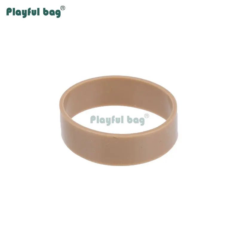 Playful Bag-banda de goma táctica para caza, linterna de alta resistencia, fija, deporte, caza, anillos de goma, accesorios, AQB137, 4 piezas - imagen 3