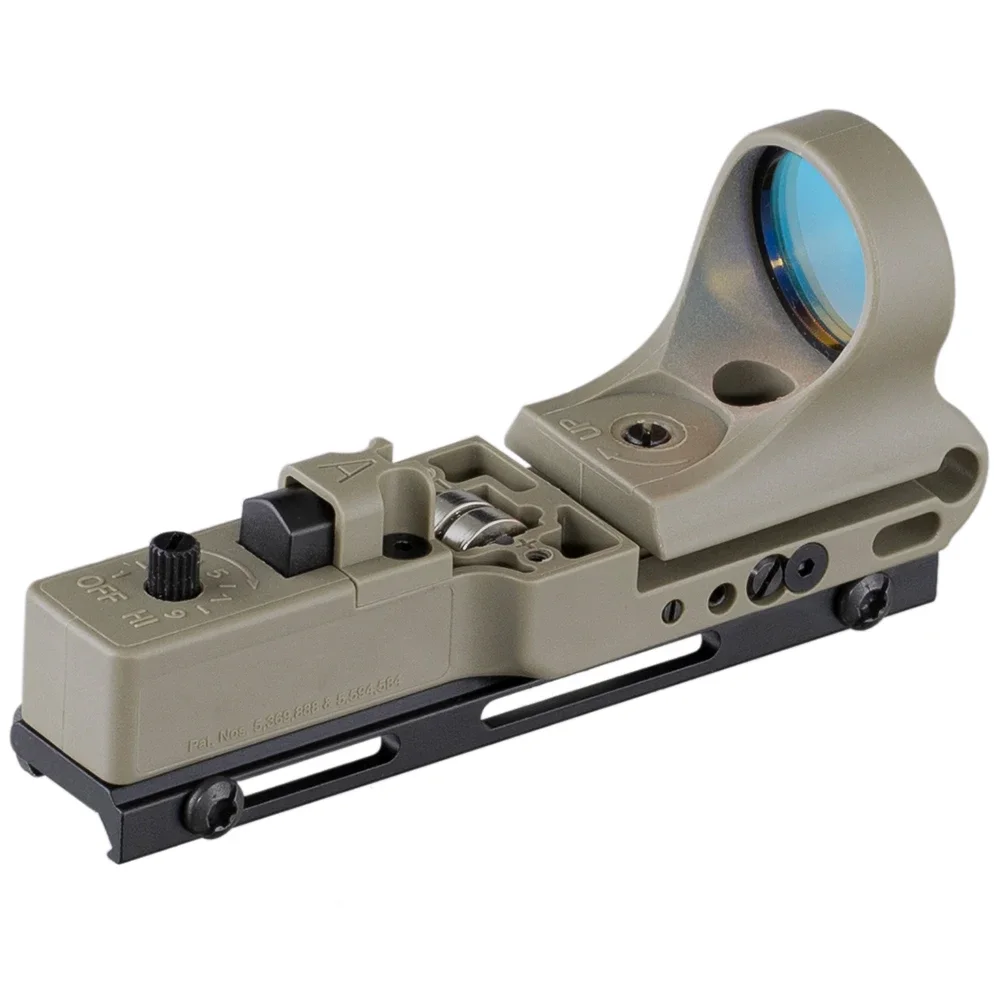 Mira táctica de punto rojo EX 182 elemento SeeMore Railway Reflex Red Dot Sight 6 colores óptica caza alcance envío gratis - imagen 4