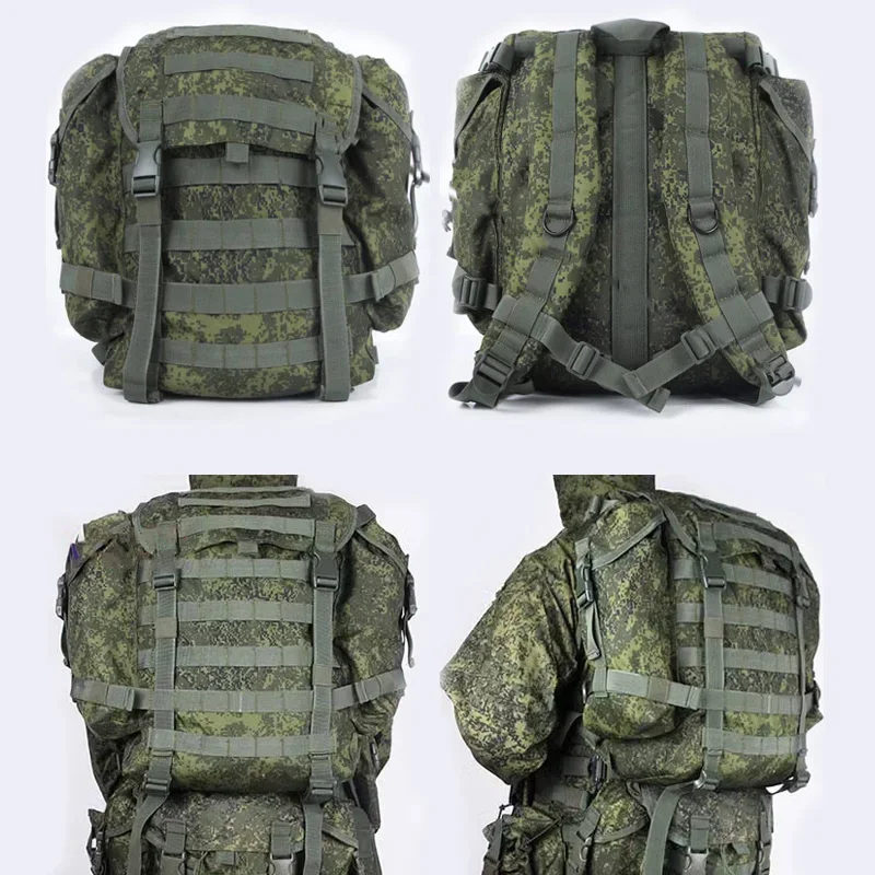 Mochila táctica 6SH117 EMR rusa con sistema MOLLE camuflaje - imagen 3
