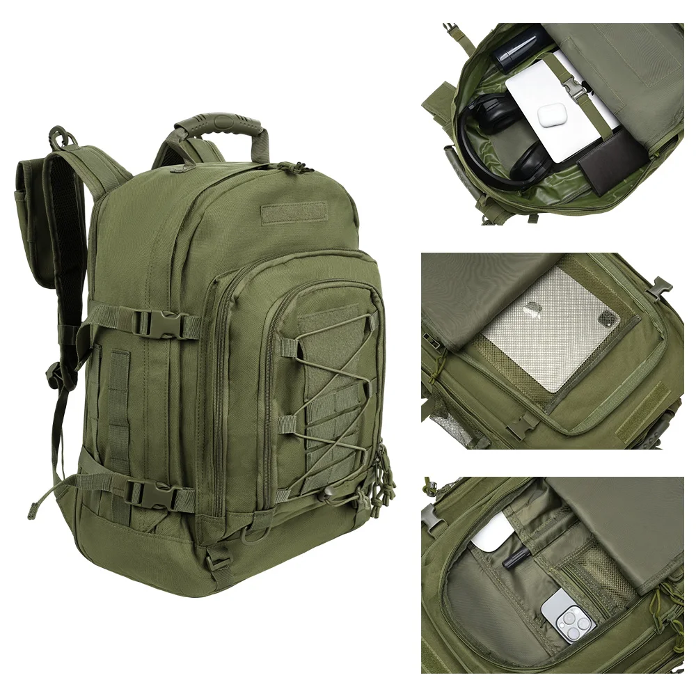 Mochila de montañismo al aire libre, bolsa de senderismo, viajes y deportes multifuncionales, mochila de gran capacidad