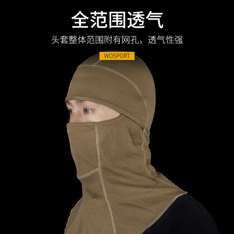 Protector solar elástico transpirable de rango completo táctico para las cuatro estaciones, casco para deportes al aire libre, forro interior para la cabeza - imagen 3